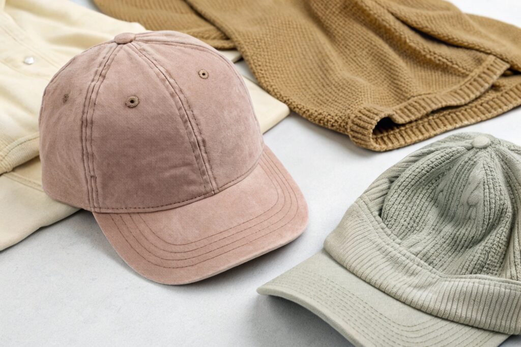 Fashion Pigment Washed Caps