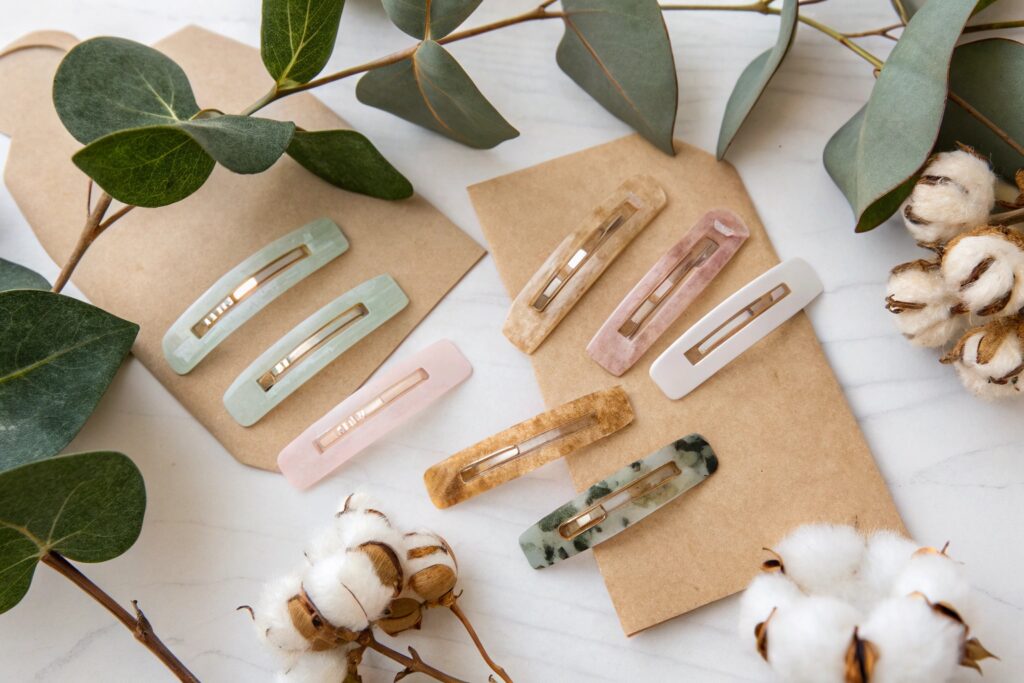 Eco-Friendly Acrylic Hair Clips – Fumao Collection