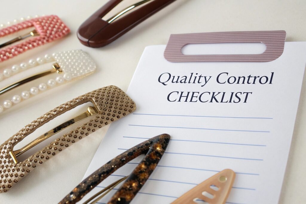 Hair Clip Quality Control Checklist – Fumao Clothing Factory
