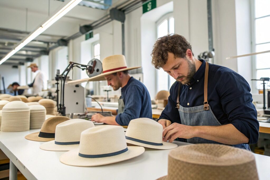 Handcrafted Straw Hat Manufacturing Wholesale - Fumao Fashion Accessories