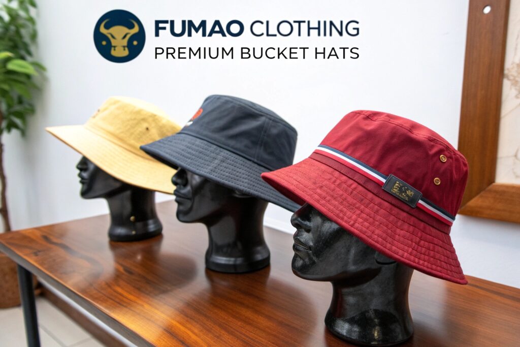 Premium Custom Bucket Hats Wholesale - Fumao Fashion Accessories