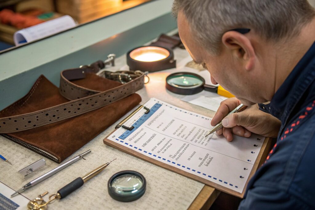Fumao 38-Point Quality Inspection in Progress
