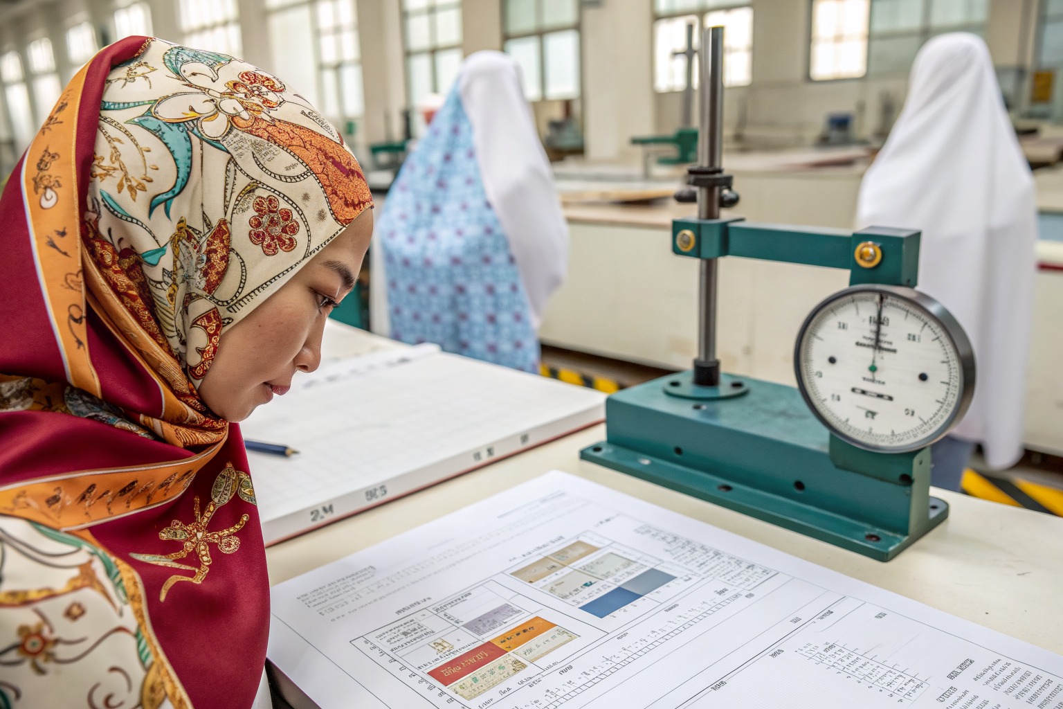 AceAccessory scarves production view for Can your factory produce custom shaped head scarves for hijab fashion for Overseas Buyers?