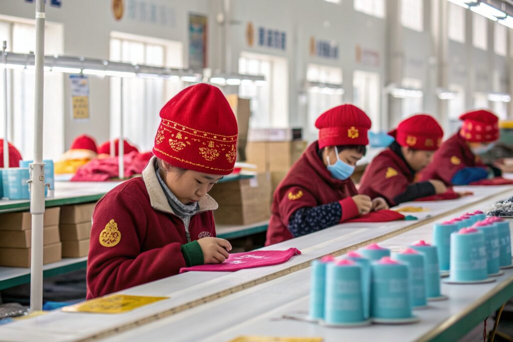 Can you produce both adult and toddler beanies with matching designs for Overseas Buyers?