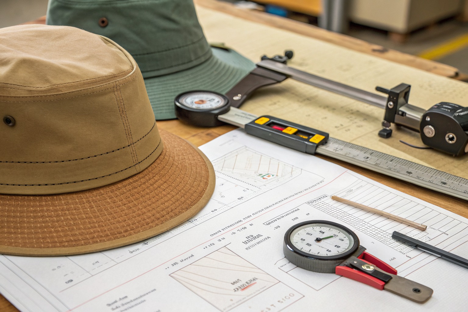 AceAccessory fashion accessories production view for How fast can you produce a sample of a custom printed foldable sun hat?