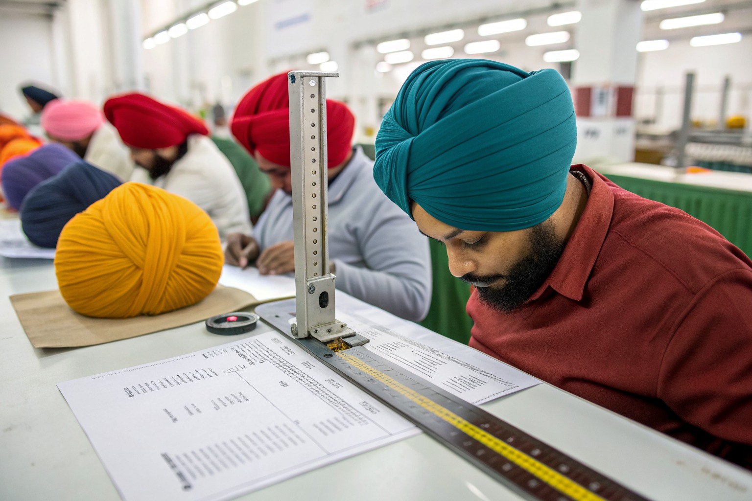 AceAccessory fashion accessories production view for Can your factory produce custom shaped hair turbans for after-shower use for Overseas Buyers?