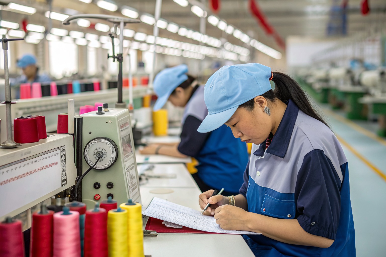 AceAccessory belts production view for Why do US importers ask for factory videos of the weight test on belts for Overseas Buyers?