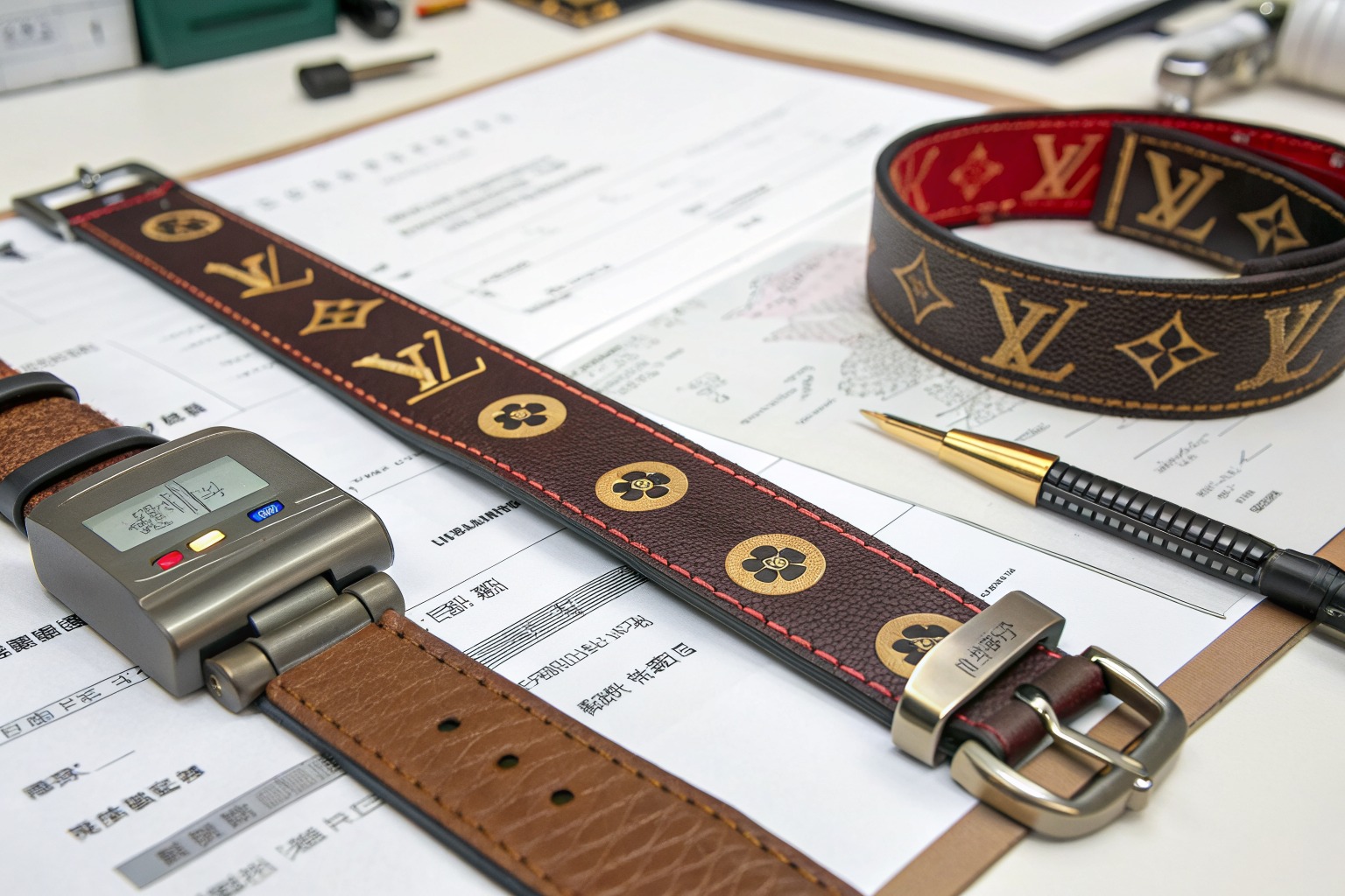 AceAccessory fashion accessories production view for What are the most common 2026 belt edge painting colors for luxury brands for Overseas Buyers?
