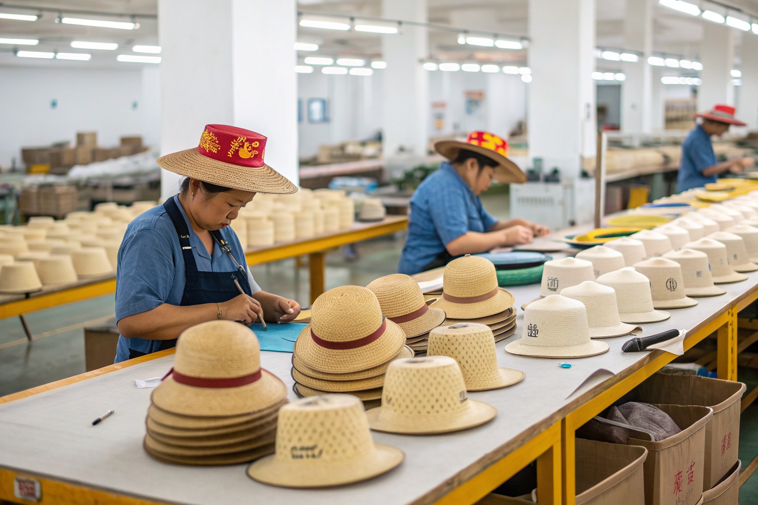 Can you produce both fisherman and panama straw hats in one order for Overseas Buyers?