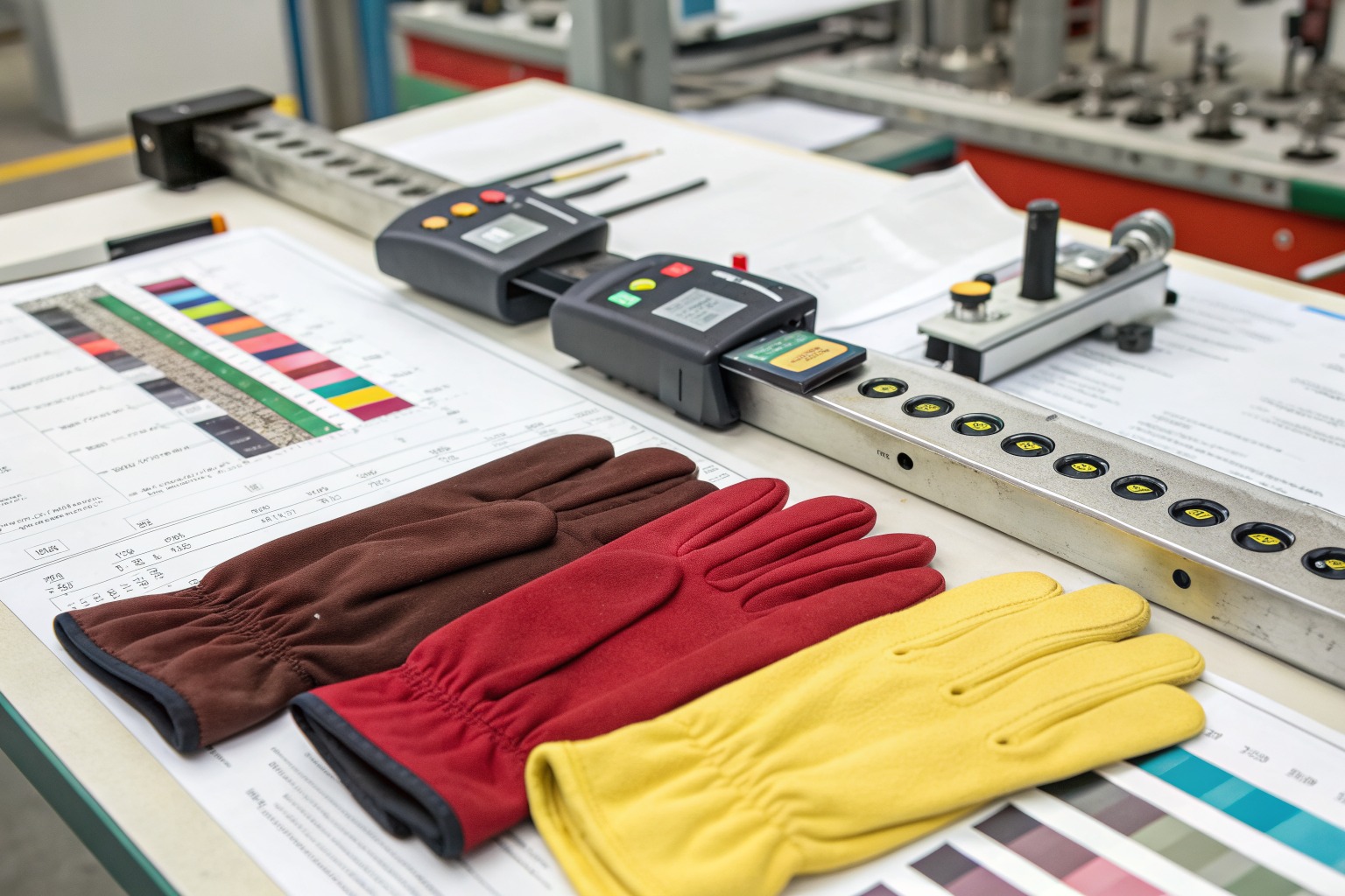 AceAccessory gloves production view for Why do Russian buyers require thermal imaging reports for cold-weather gloves for Overseas Buyers?