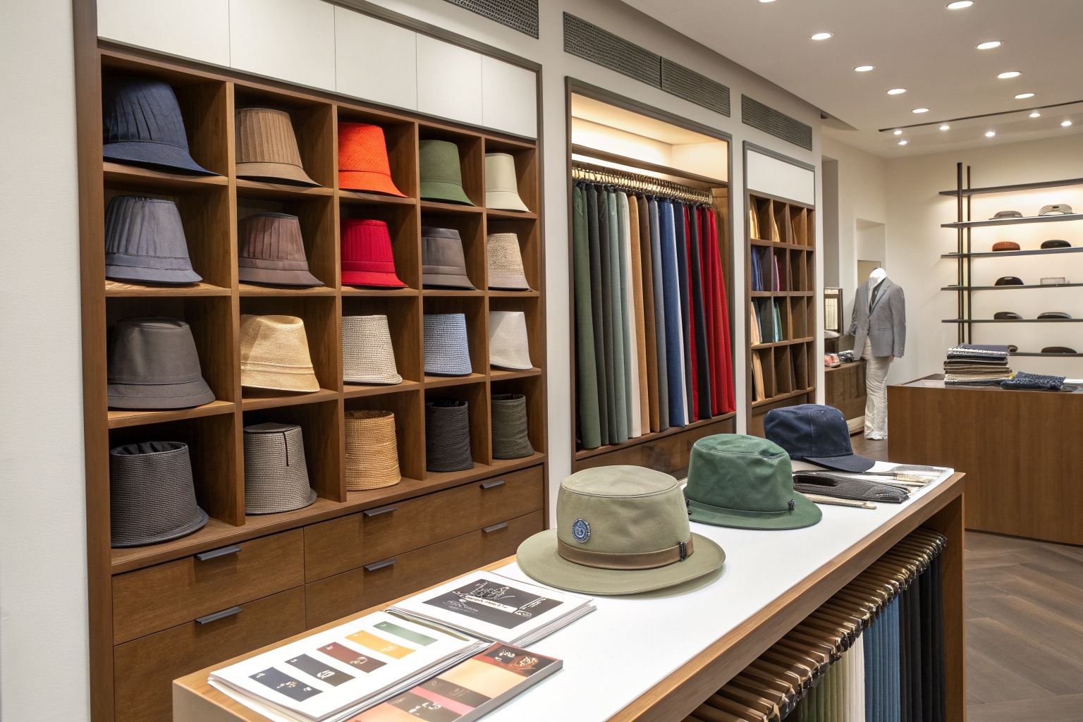 AceAccessory fashion accessories production view for Can you produce both bucket and boonie hats for outdoor brands for Overseas Buyers?