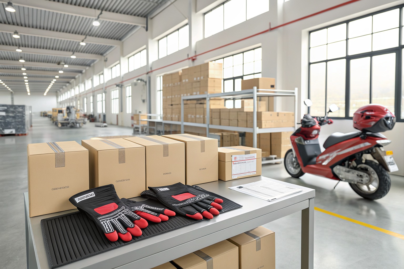 AceAccessory fashion accessories production view for What are the 2026 glove trends for motorcycle and scooter riders for Overseas Buyers?