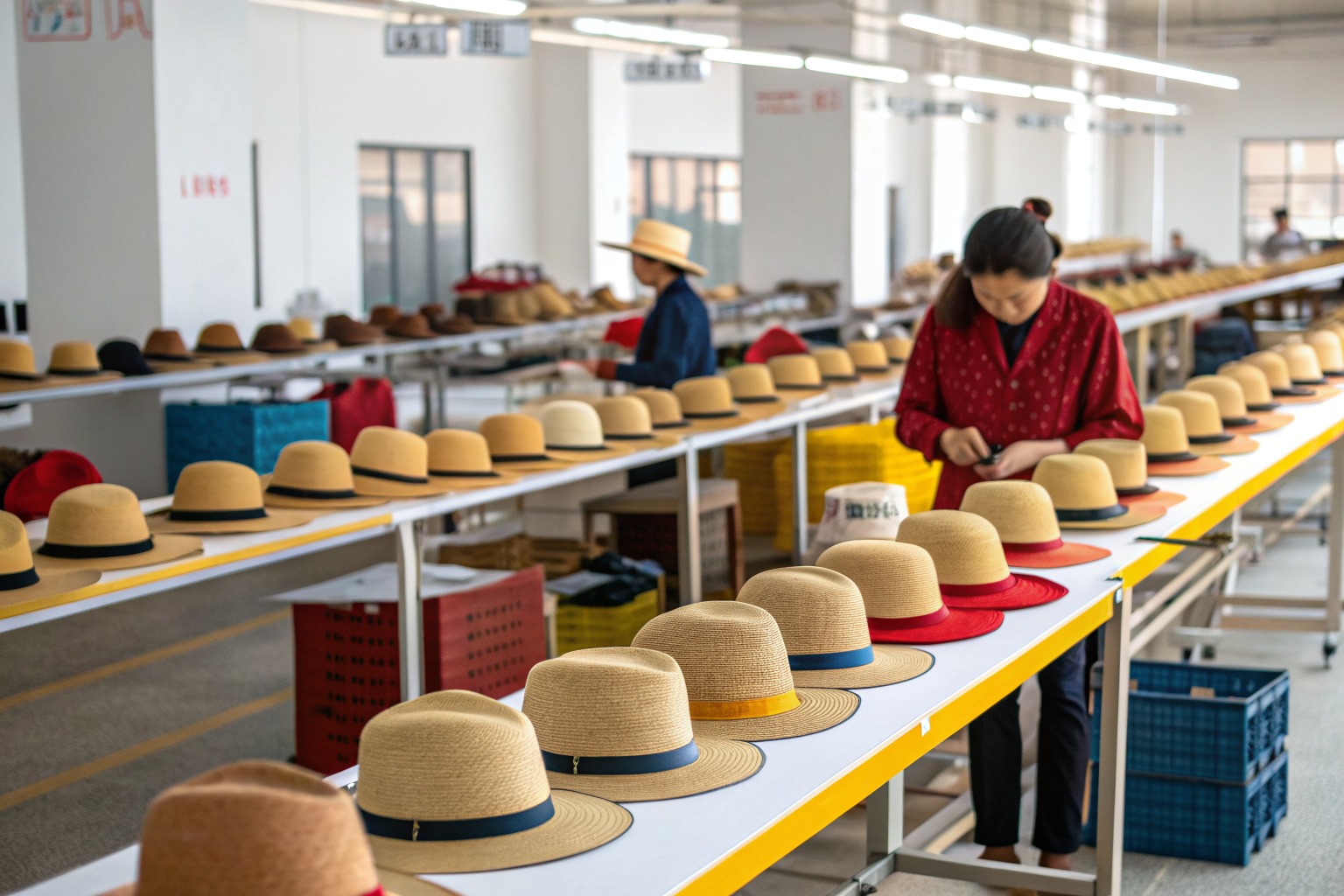 How long does it take to produce custom shaped jute hats for eco-brands for Overseas Buyers?