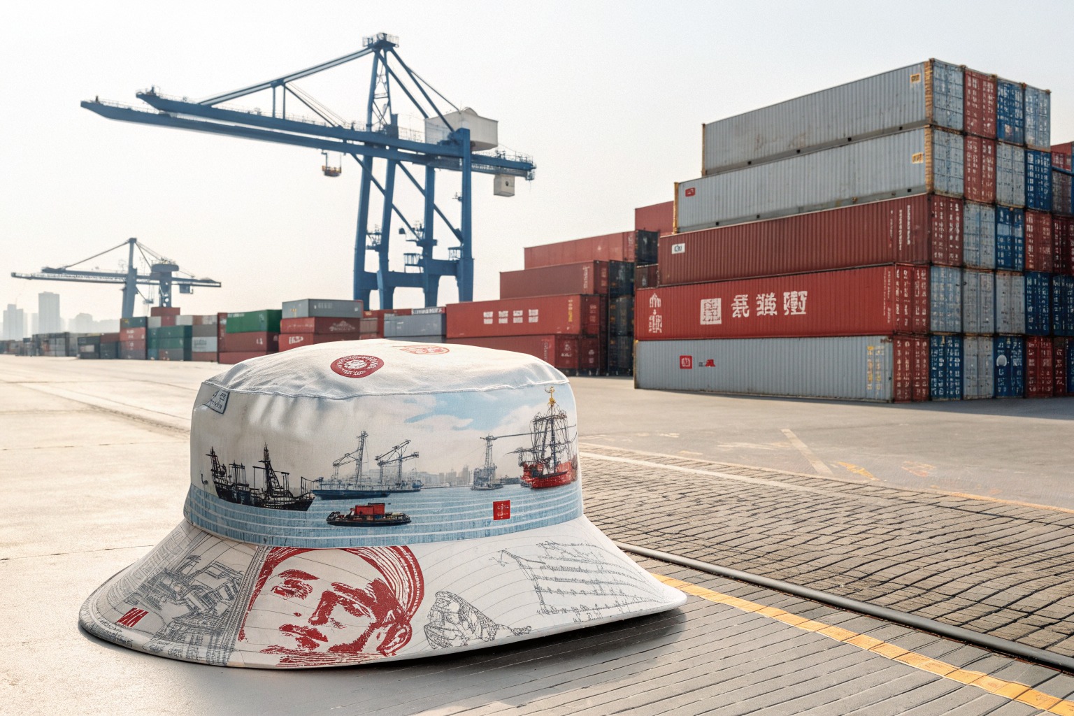 AceAccessory fashion accessories production view for How fast can you produce a sample of a custom printed waterproof bucket hat?