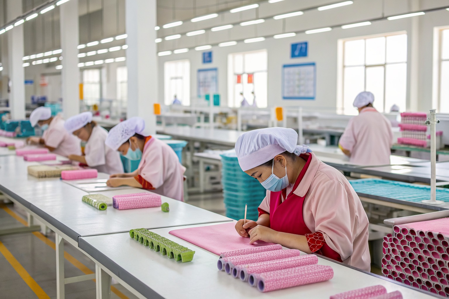 Can your factory produce custom shaped hair wraps for sleeping?