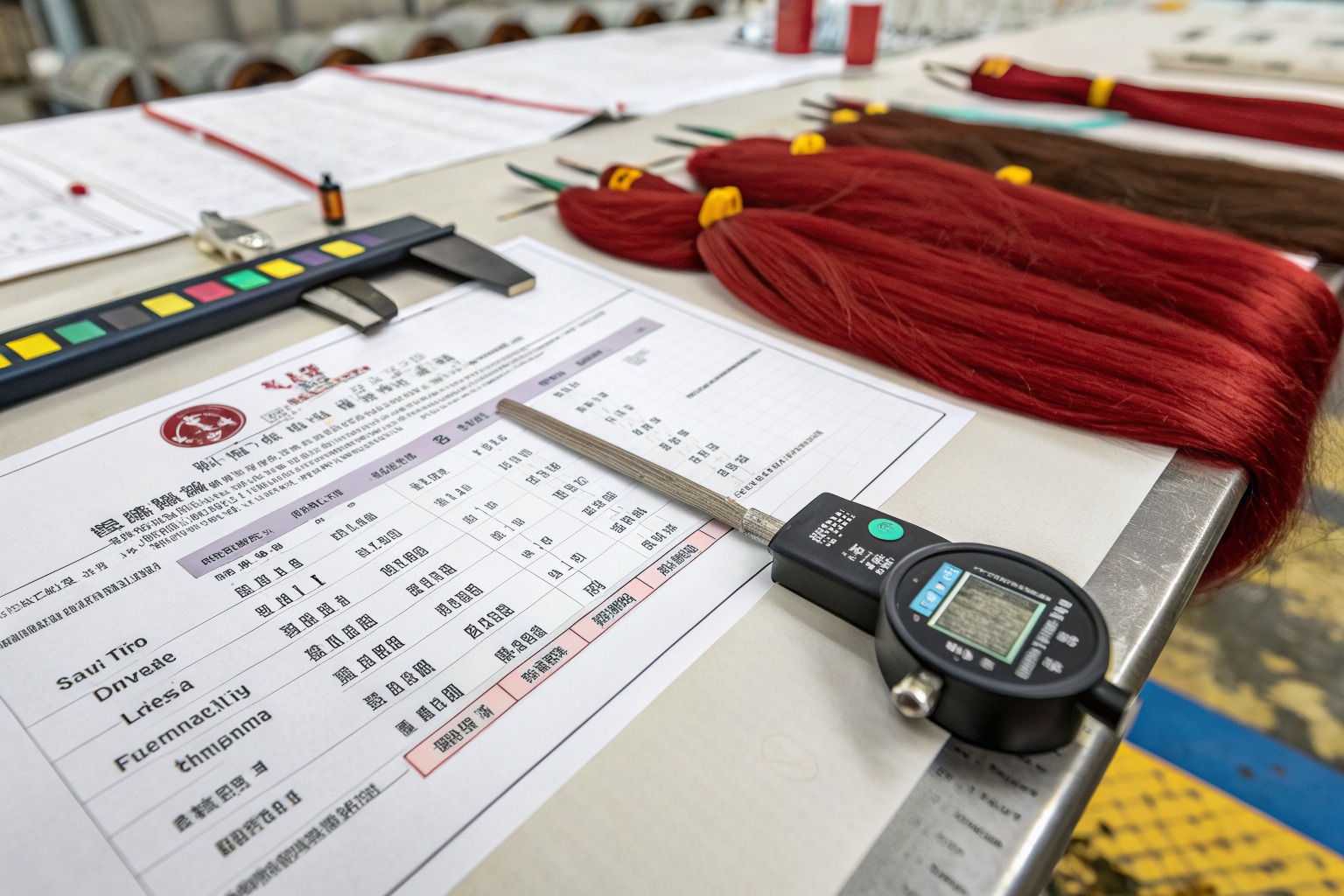 AceAccessory fashion accessories production view for Can your factory produce custom shaped hair wraps for sleeping?