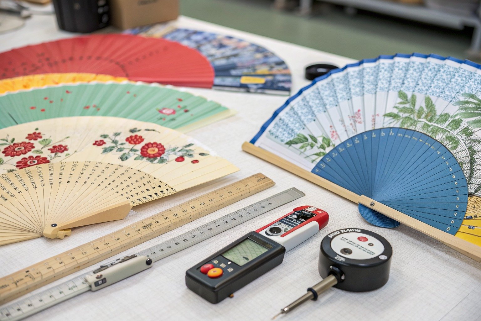 AceAccessory fashion accessories production view for What is the minimum order for custom printed hand fans as summer accessories?