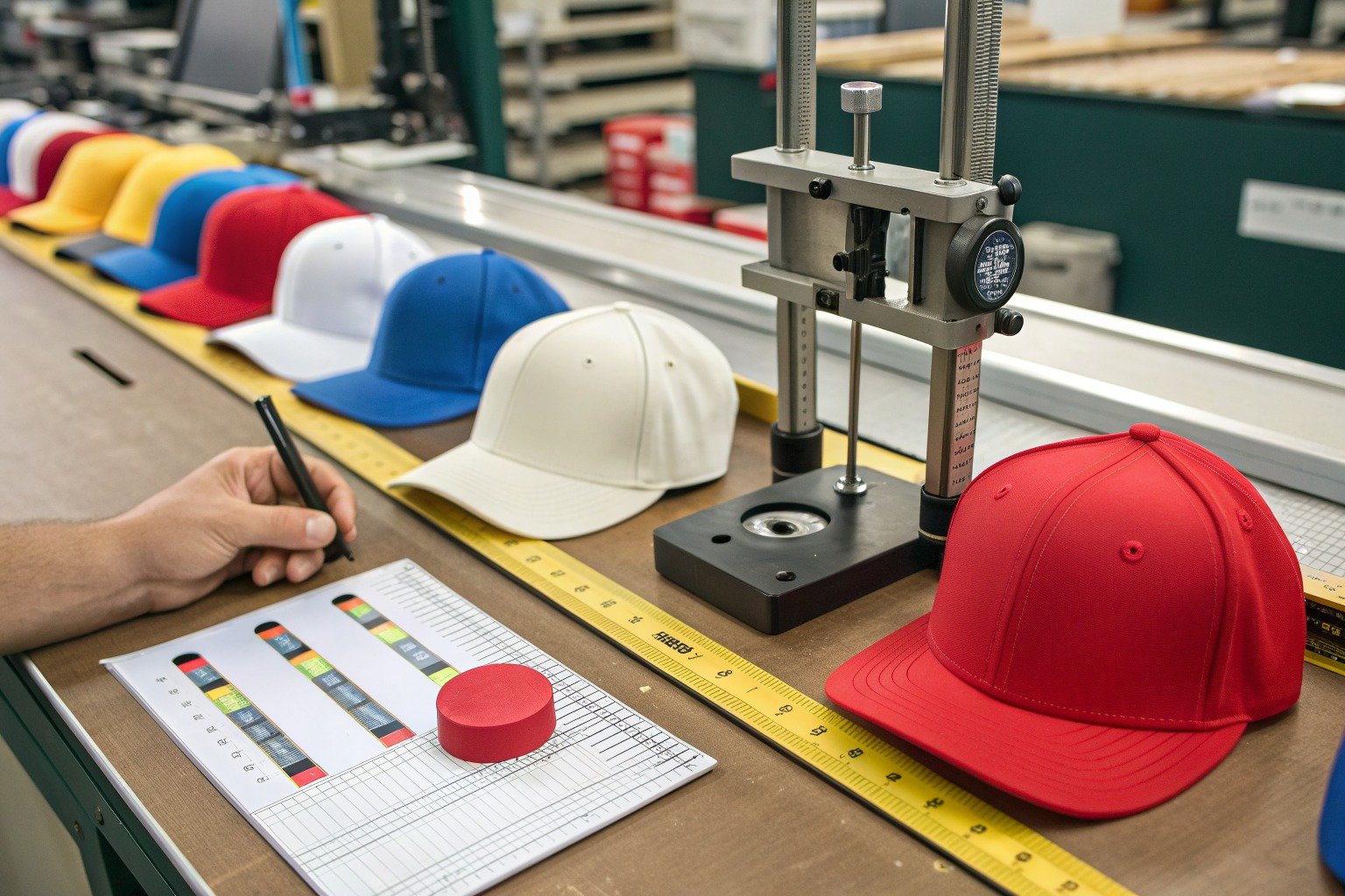 AceAccessory fashion accessories production view for How long does it take to produce custom shaped foam trucker hats for Overseas Buyers?