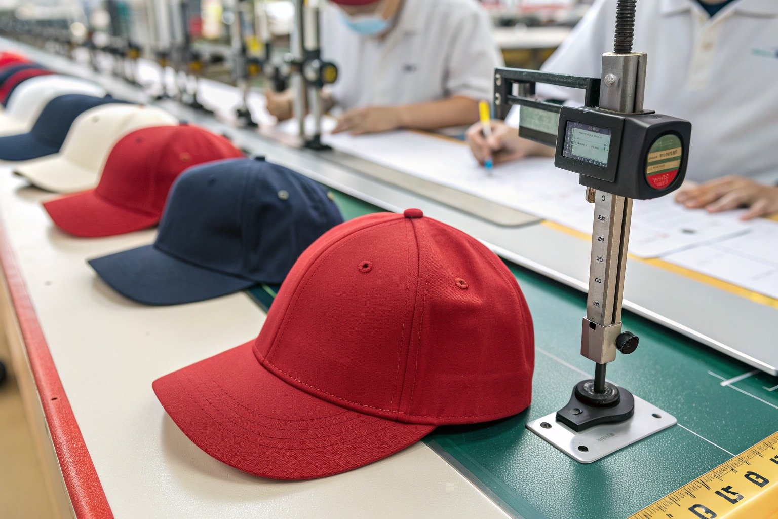 AceAccessory baseball caps production view for Can you produce both 5-panel and 6-panel baseball caps for streetwear for Overseas Buyers?
