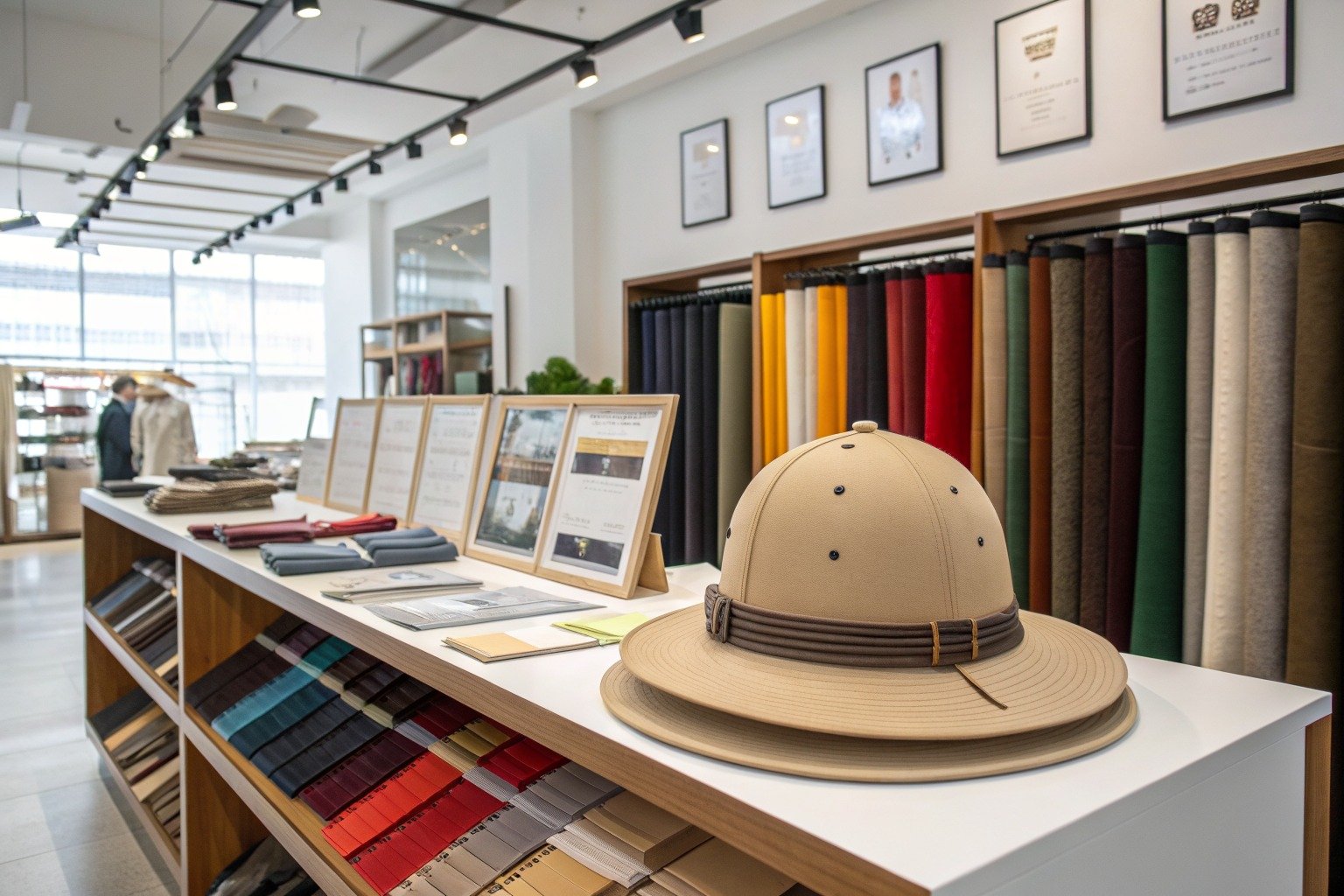 AceAccessory fashion accessories production view for How fast can you produce a sample of a custom printed safari hat?
