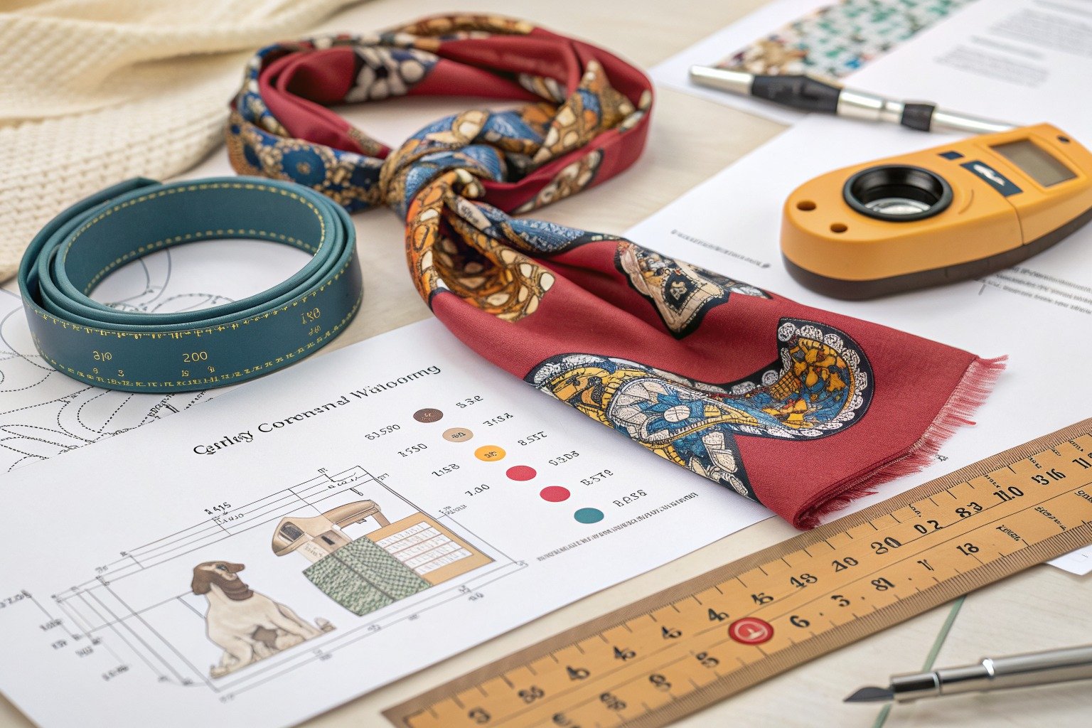 AceAccessory fashion accessories production view for What are the 2026 scarf trends for pet accessories and matching sets?