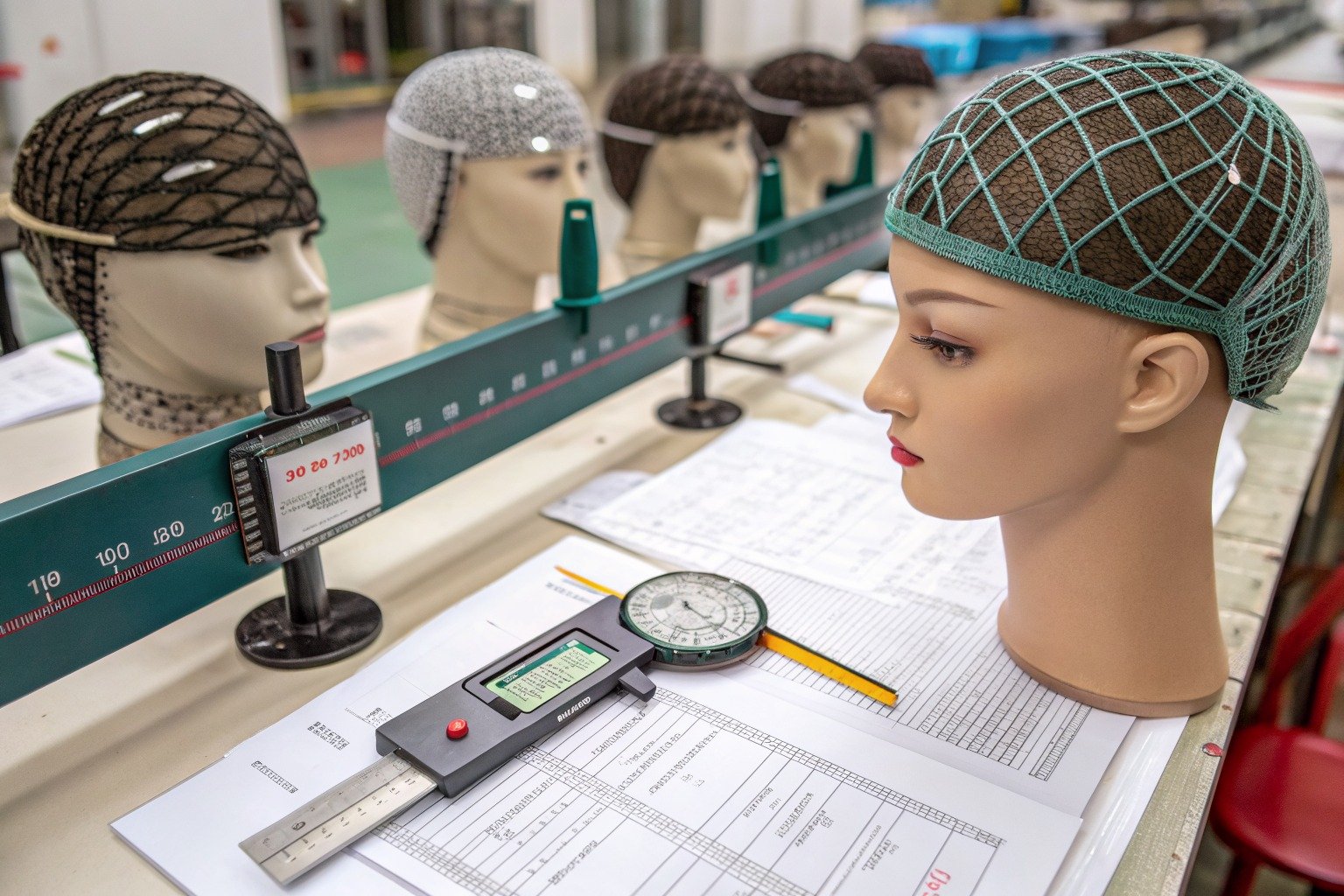 AceAccessory fashion accessories production view for Can your factory produce custom shaped hair cages for avant-garde fashion?
