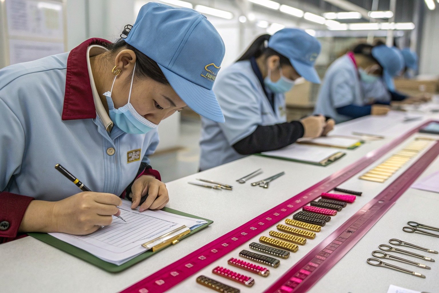 AceAccessory hair clips production view for How should US retail buyers choose a China factory for hair clips MOQ planning?