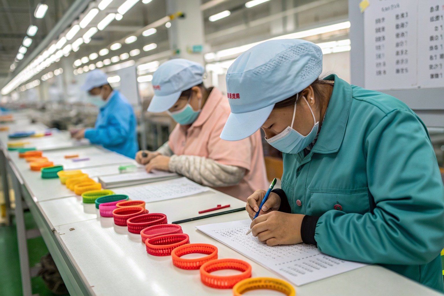 AceAccessory silicone wristbands production view for How should US retail buyers choose a China factory for silicone wristbands MOQ planning?
