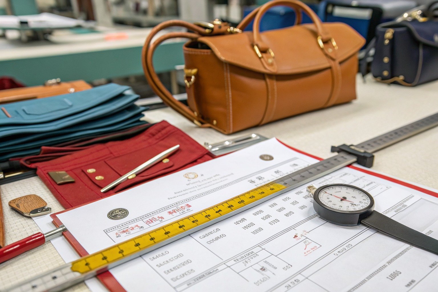AceAccessory fashion bags production view for What should US retail buyers check before ordering custom fashion bags with MOQ planning?