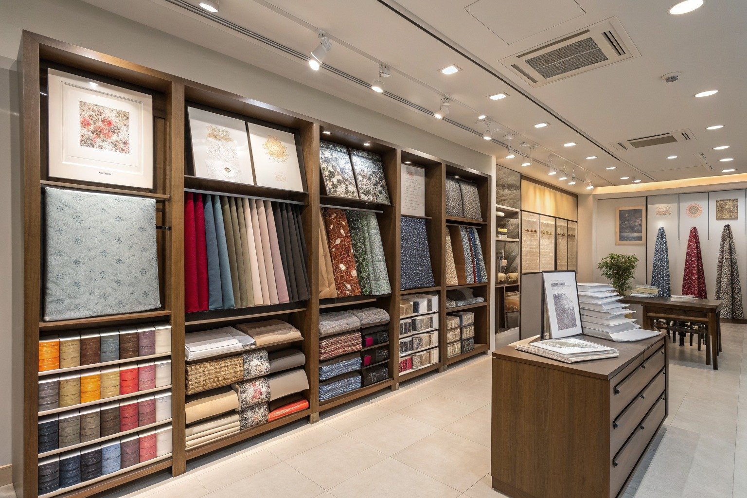 AceAccessory scarves production view for How can overseas buyers reduce risk in printed scarves MOQ planning?