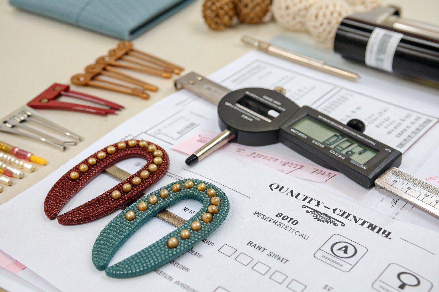 AceAccessory hair clips production view for What questions should European fashion brands ask about hair clips MOQ planning?