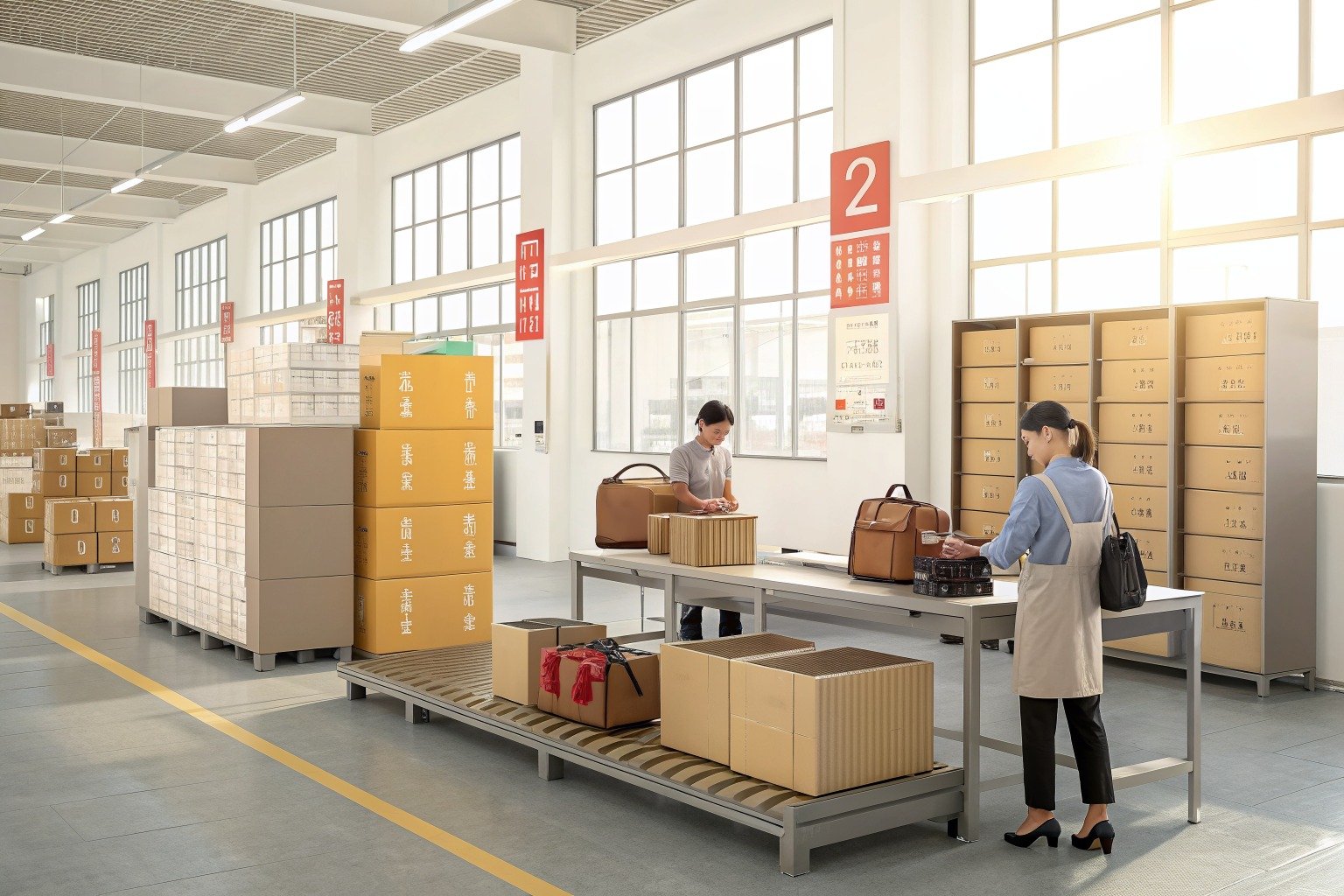 AceAccessory fashion bags production view for How should European fashion brands choose a China factory for fashion bags MOQ planning?