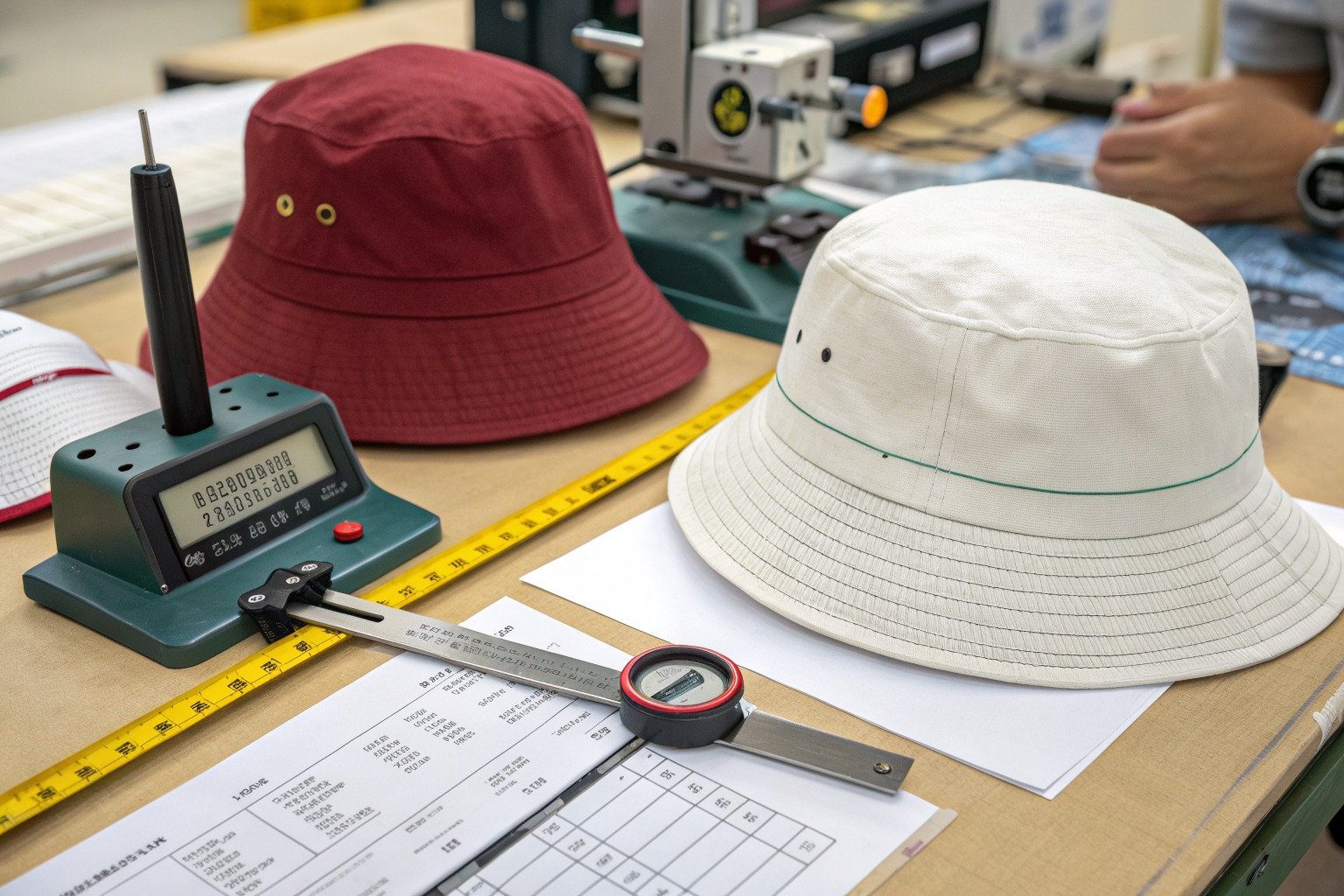 AceAccessory bucket hats production view for What is the best way to manage MOQ planning for wholesale bucket hats orders?