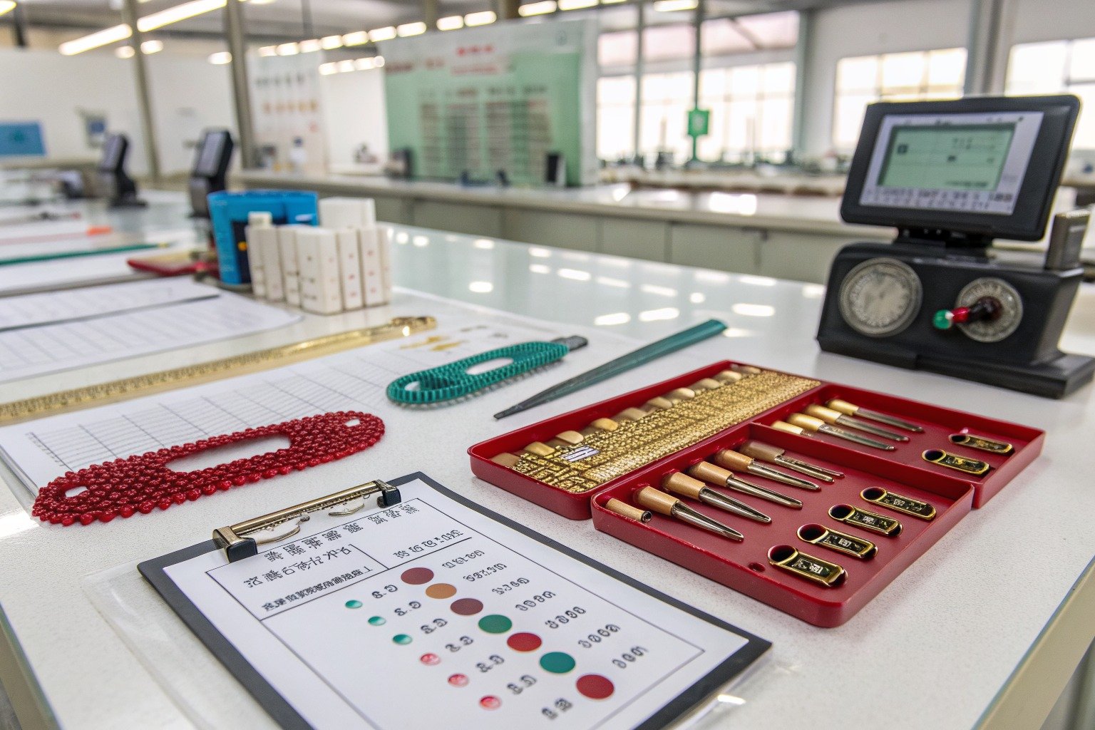 AceAccessory hair clips production view for What is the best way to manage MOQ planning for wholesale hair clips orders?
