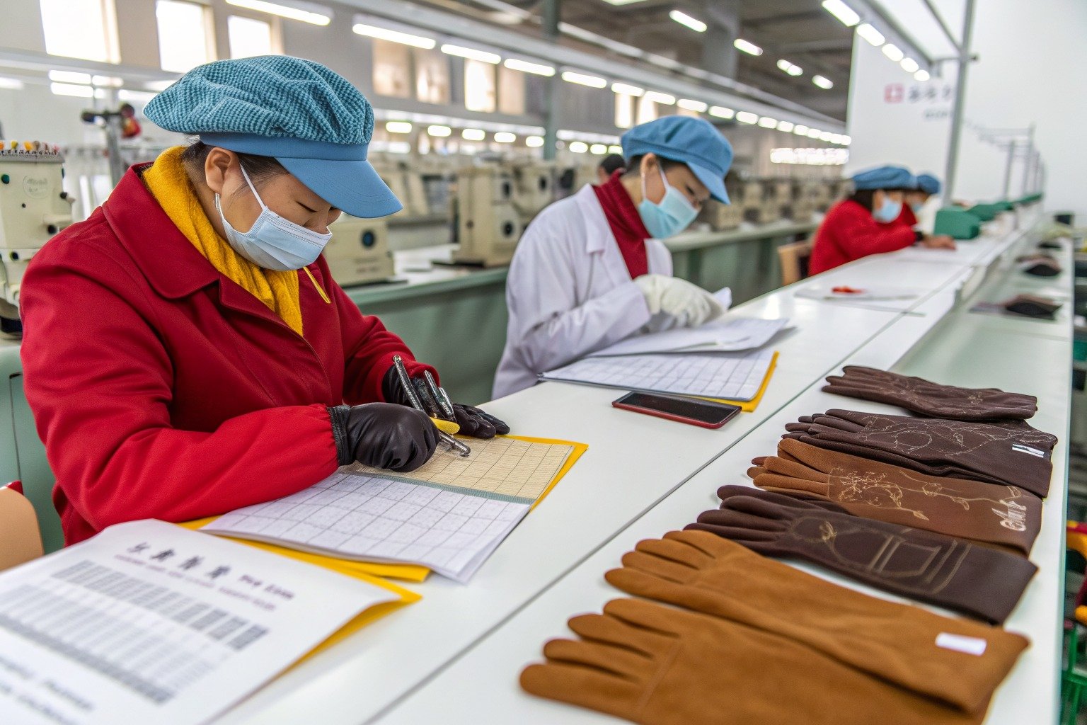 AceAccessory gloves production view for Why does MOQ planning matter when sourcing gloves from China?