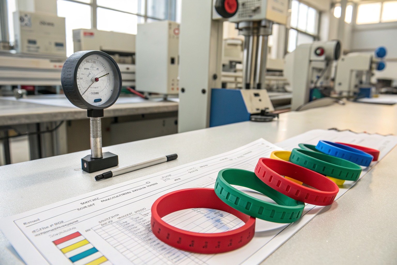 AceAccessory silicone wristbands production view for What is the best way to manage MOQ planning for wholesale silicone wristbands orders?