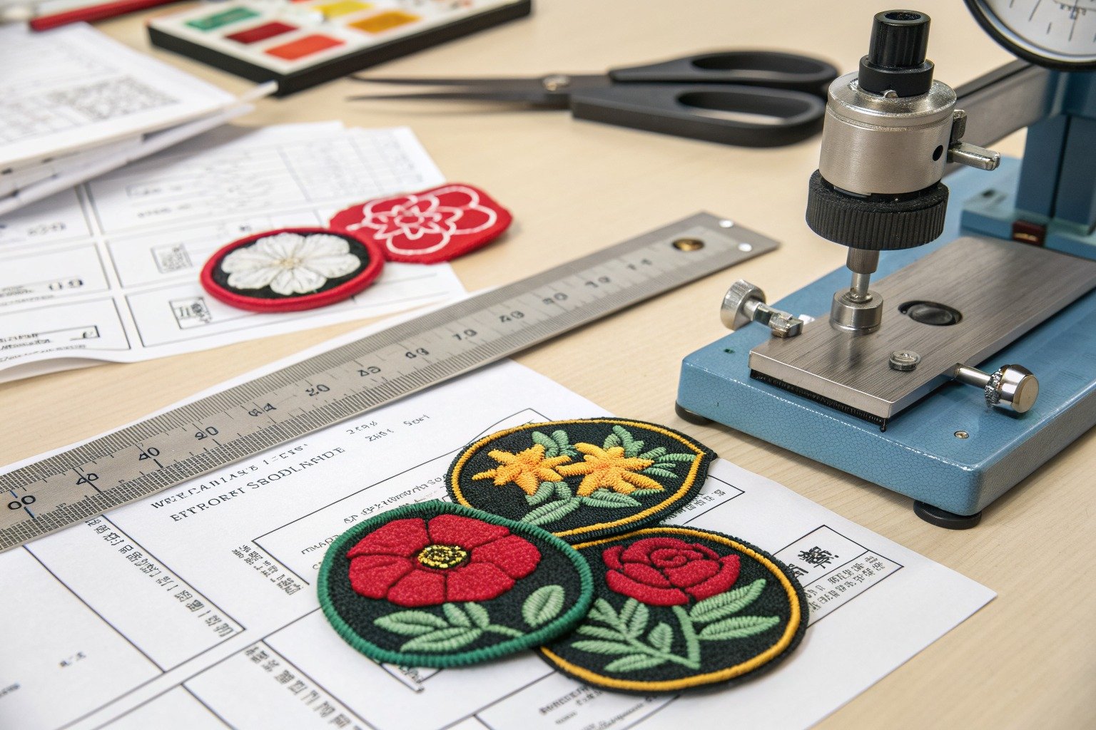 AceAccessory embroidered patches production view for What questions should boutique chains ask about embroidered patches MOQ planning?