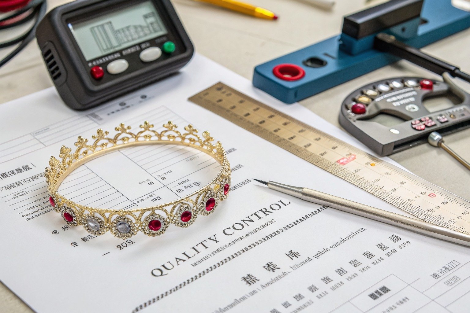 AceAccessory metal hair accessories production view for What should boutique chains check before ordering custom metal hair accessories with MOQ planning?
