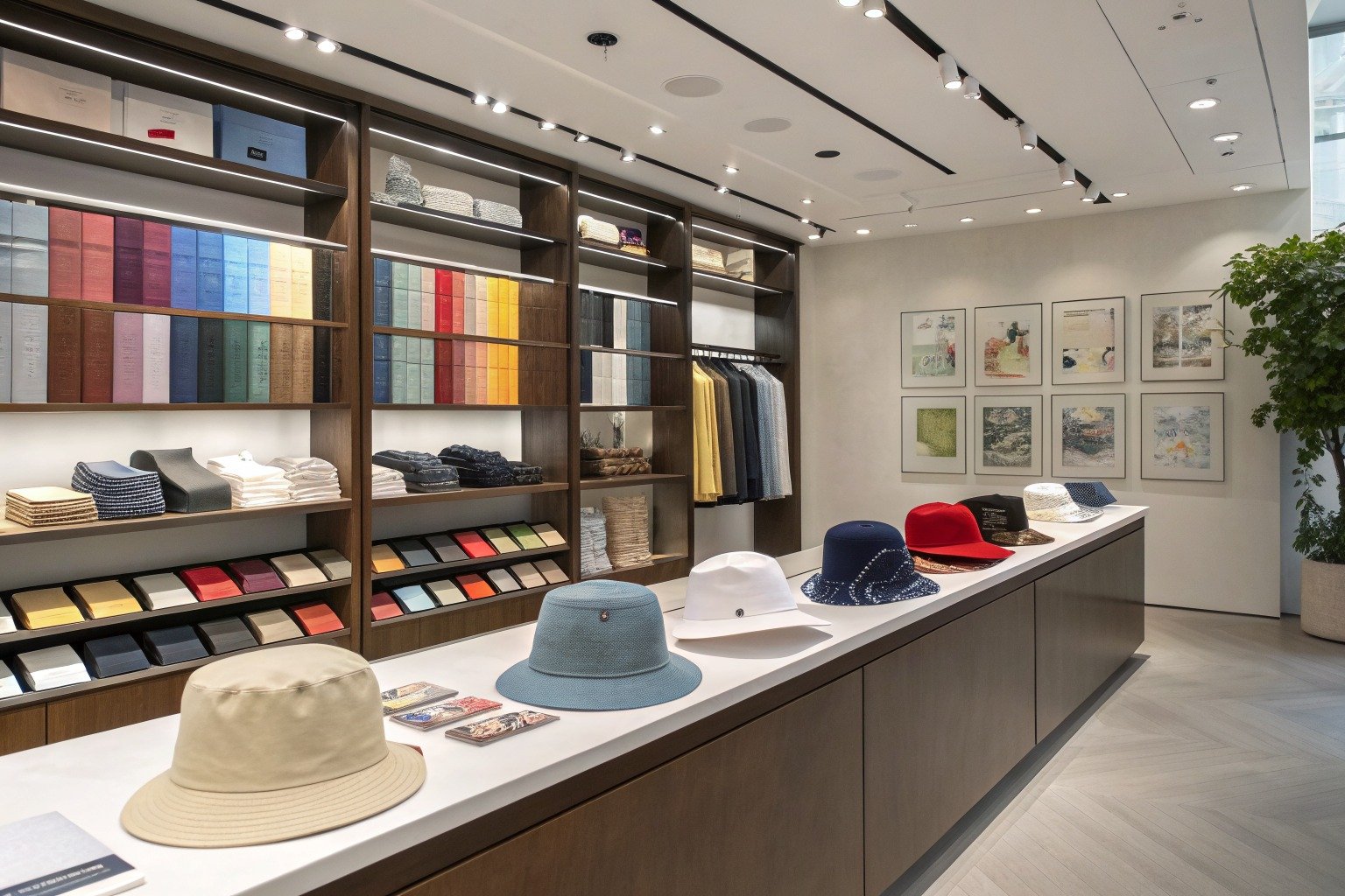 AceAccessory bucket hats production view for Can a China accessories factory handle MOQ planning for bucket hats buyers?